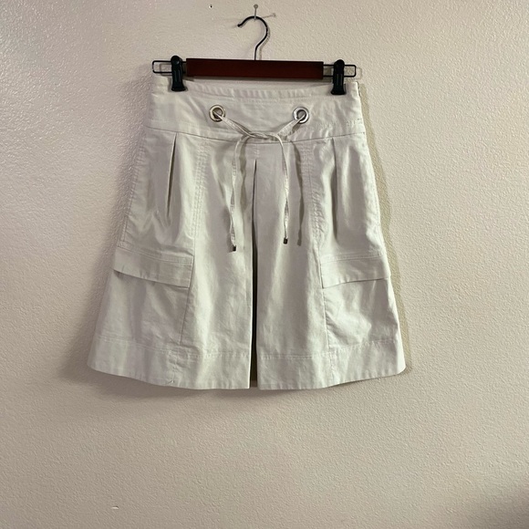 Zara Pleated Utility Cargo Style Skirt - Picture 6 of 7